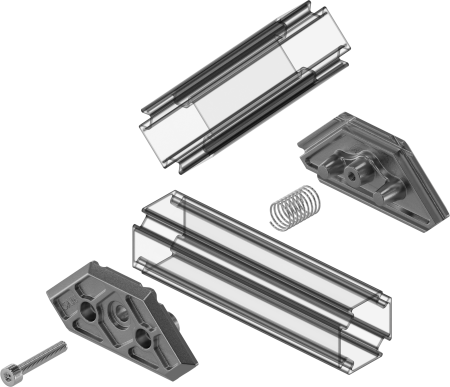 Соединение угловое 180°/90°/45° RIVO Fix